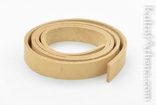 Belt / Strap Blanks - Natural Leather - 3/4'' Wide 20 mm
