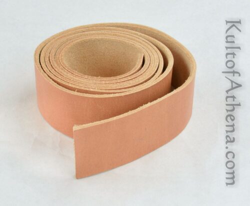 Belt / Strap Blanks - Natural Leather -1 7/16'' Wide / 38 mm