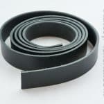 Belt / Strap Blanks - Black Leather - 1'' Wide / 25mm