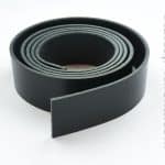 Belt / Strap Blanks - Black Leather -1 7/16'' Wide / 38 mm