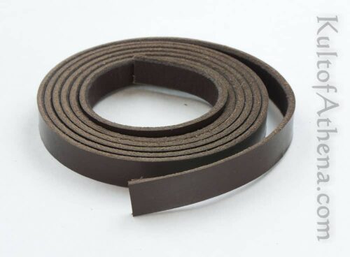 Belt / Strap Blanks - Brown Leather -1/2'' Wide / 12 mm