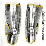 Polish Winged Hussar Leg Armor Set - 16 Gauge Steel