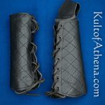 Archer's Leather Bracers - For Left-Handed Archer