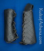 Archer's Leather Bracers - For Left-Handed Archer