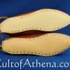 Medieval Leather Toggle Boots - Brown