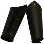 Knights Battle Arm Bracers - Black