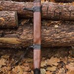 Sword Scabbard for Foam or Steel Sword - Large - Brown - For Left Handed Person
