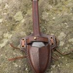 Epic Armoury Kunai Holder with Foam Kunai - Brown