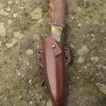 Epic Armoury Woodsman Knife Holder with Foam Knife - Brown