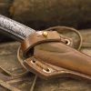 Epic Armoury Cutthroat Knife Holder with Foam Knife - Brown