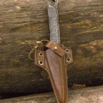 Epic Armoury Cutthroat Knife Holder with Foam Knife - Brown