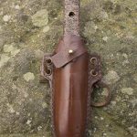 Epic Armoury Thrust Knife Holder with Foam Knife - Brown