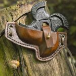 Epic Armoury Tornado Shuriken Holder - For Foam Shuriken - Brown