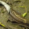 Epic Armoury Elven Throwing Knife Holder and Foam Knife - Brown