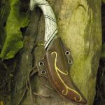 Epic Armoury Elven Throwing Knife Holder and Foam Knife - Brown