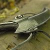Epic Armoury Dark Elven Throwing Knife Holder and Foam Knife - Black