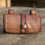 3 Bottle Potion Holder with Bottles - Brown
