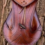 Elven Leather Pouch - Brown