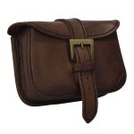 Warrior's Leather Pouch - Brown