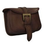 Warrior's Leather Pouch - Brown