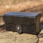 Imperial Leather Belt Pouch Box - Black
