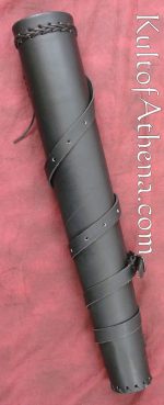 Hunters Leather Quiver - Black