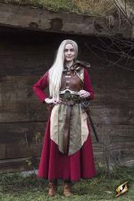 Rogue Female Leather Armor - Brown and Beige