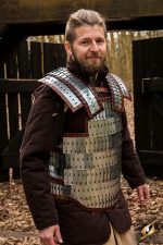 Viking Lamellar Armor - Polished - 19 Gauge Steel