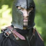 Barbuta - Epic Dark Finish - 19 Gauge Steel