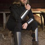 RFB Arm & Leg Protection Combo - 19 Gauge Set of Steel Bracers and Greaves