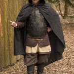 Ready For Battle Hooded Cloak - Black