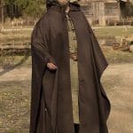 Godfrey Cape - Twill - Dark Brown