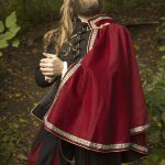 Aramis Cape - Dark Red