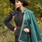Aramis Cape - Azure Green