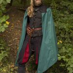 Edrahil Cape - Black and Azure Green