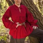 Aramis Shirt - Dark Red