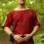 Roman Tunic - Dark Red