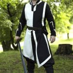 Basic Tabard - Black and Off-White