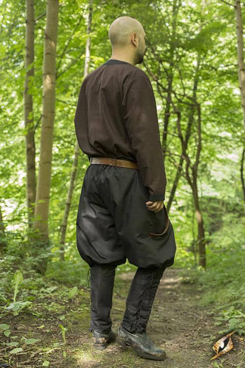  HappyStory Men's Medieval Viking Pants Trousers Renaissance  Pants (M) Black : Clothing, Shoes & Jewelry