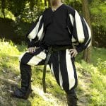 Landsknecht Pants - Black and Off White