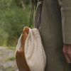 Merchant Purse - Beige and Brown