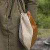 Merchant Purse - Beige and Brown