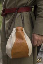 Merchant Purse - Beige and Brown