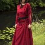 Priestess Dress - Dark Red