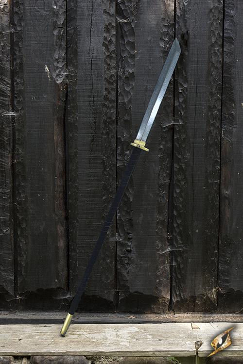 Wooden Sword -HARDWOOD blade 60 cm long. Toy, Stage prop, LARP, Fancy dress