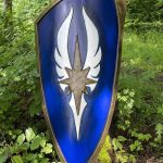 Elven Shield - Blue - Foam Shield
