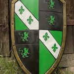 Lion Shield - Green - Foam Shield