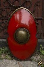 Elliptical Shield - Red - Foam Shield