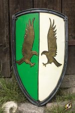 Eagle Shield - Green and White - Foam Shield