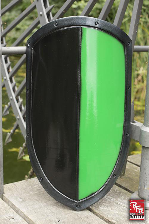 RFB Kite Shield - Black and Green - Foam Shield